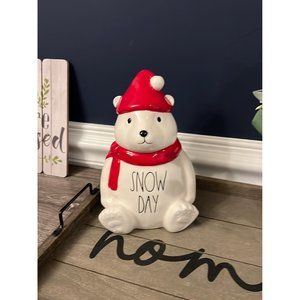 Rae Dunn SNOW DAY Polar bear figurine